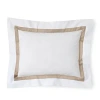 Matouk Lowell Boudoir Sham In Khaki