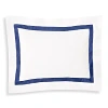 Matouk Lowell Boudoir Sham In Navy Blue