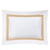 Matouk Lowell Diamond Matelasse Boudoir Sham In Gold
