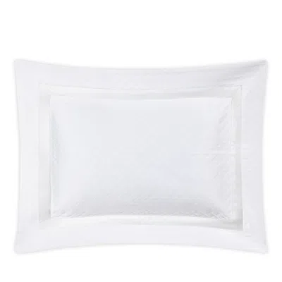 Matouk Lowell Diamond Matelasse Boudoir Sham In Black
