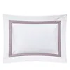 Matouk Lowell Diamond Matelasse Boudoir Sham In Deep Lilac
