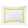 Matouk Lowell Diamond Matelasse Boudoir Sham In Yellow