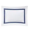 Matouk Lowell Diamond Matelasse Boudoir Sham In Blue