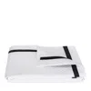 Matouk Lowell Diamond Matelasse Coverlet, King In Black