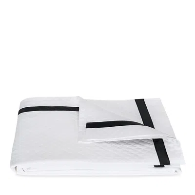 Matouk Lowell Diamond Matelasse Coverlet, King In Black
