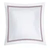 Matouk Lowell Diamond Matelasse Euro Sham In Animal Print