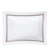Matouk Lowell Diamond Matelasse King Sham In Deep Lilac