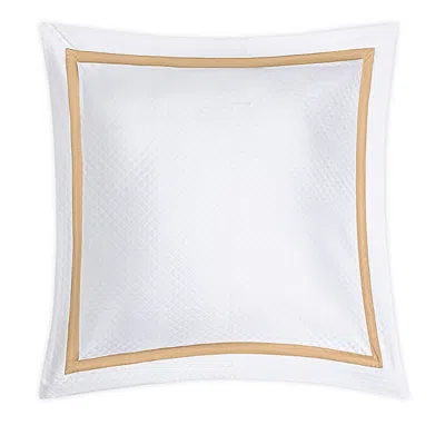 Matouk Lowell Diamond Matelasse Oversized Euro Sham In Gold
