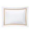Matouk Lowell Diamond Matelasse Standard Sham In Orange