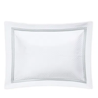 Matouk Lowell Diamond Matelasse Standard Sham In Pool