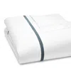 Matouk Lowell Duvet Cover In Deep Jade