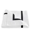 Matouk Lowell Duvet, Twin In Black
