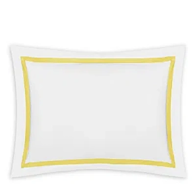 Matouk Lowell Duvet, Twin In Lemon