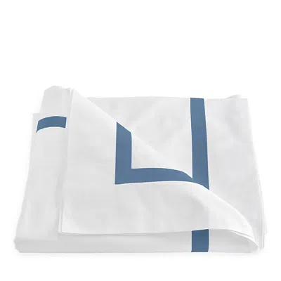 Matouk Lowell Duvet, Twin In Blue