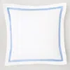 Matouk Lowell 600 Thread Count Euro Sham In Azure Blue