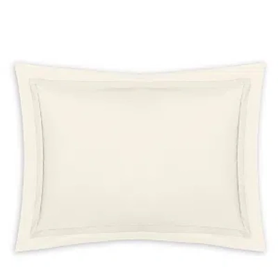 Matouk Lowell Euro Sham In Ivory/ivory