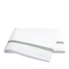Matouk Lowell Flat Sheet, Full/queen In Celadon