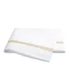 Matouk Lowell Flat Sheet, Full/queen In Dune