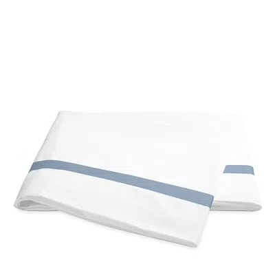 Matouk Lowell Flat Sheet, Full/queen In White