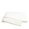 Matouk Lowell Flat Sheet, Full/queen In Ivory/ivory