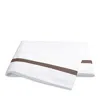 Matouk Lowell Flat Sheet, Full/queen In White