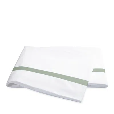 Matouk Lowell Flat Sheet, King In Green