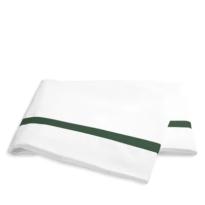 Matouk Lowell Flat Sheet, King In Green