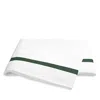 Matouk Lowell Flat Sheet, King In Green