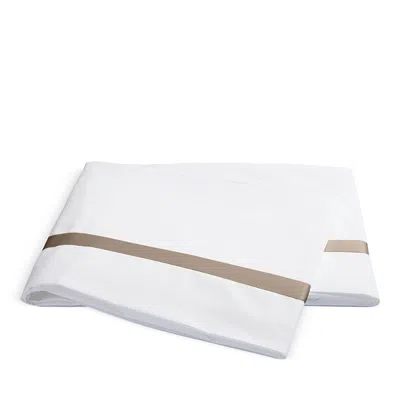 Matouk Lowell Flat Sheet, King In Khaki