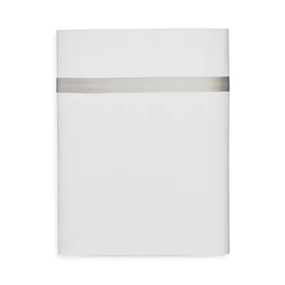 Matouk Lowell Flat Sheet, King In Silver