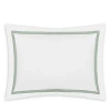 Matouk Lowell Flat Sheet, Twin In Celadon