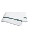 Matouk Lowell Flat Sheet, Twin In White
