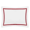 Matouk Lowell Sheets & Pillowcase Set In Scarlet