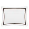 Matouk Lowell King Pillowcase, Pair In Sable