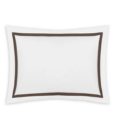Matouk Lowell King Pillowcase, Pair In Sable