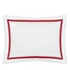 Matouk Lowell King Pillowcase, Pair In Scarlet