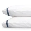 Matouk Lowell King Pillowcase, Single In Steel Blue