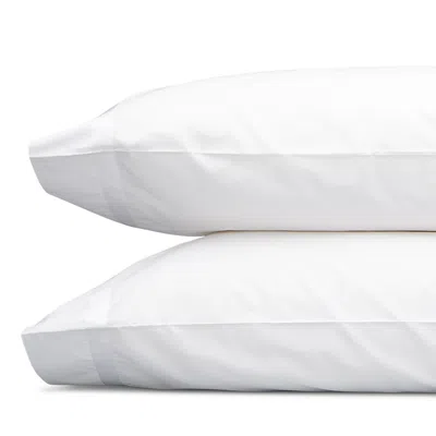 Matouk Lowell King Pillowcase, Pair In White