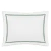 Matouk Lowell King Sham In Celadon