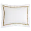 Matouk Lowell King Sham In Khaki
