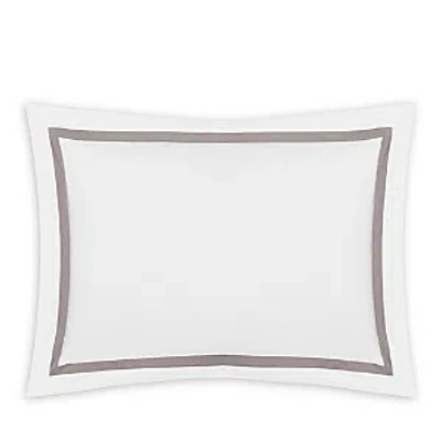 Matouk Lowell King Sham In Platinum