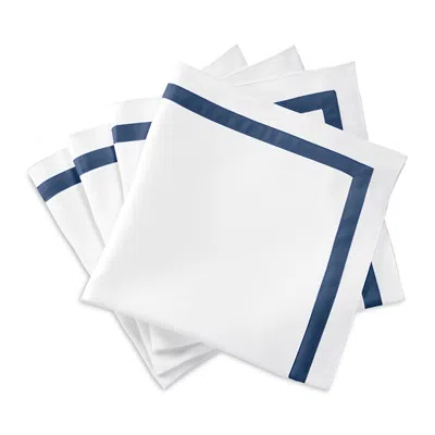 Matouk Lowell Napkin, Set Of 4 In Blue