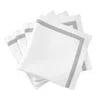 Matouk Lowell Napkin, Set Of 4 In Silver