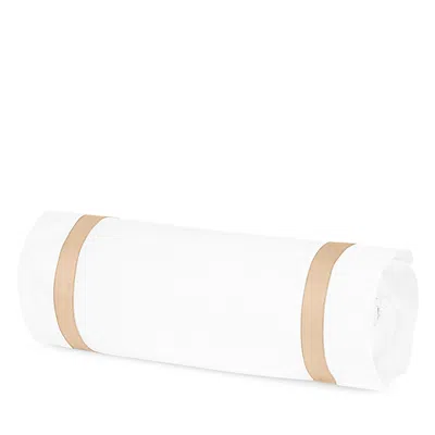 Matouk Lowell Neck Roll Pillow Cover In Ambrosia