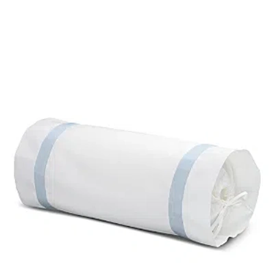 Matouk Lowell Neck Roll Pillow Cover In Opal