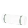 Matouk Lowell Neck Roll Pillow Cover In Celadon