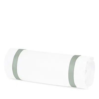 Matouk Lowell Neck Roll Pillow Cover In Celadon