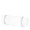 Matouk Lowell Neck Roll Pillow Cover In Dove
