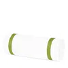 Matouk Lowell Neck Roll Pillow Cover In Grass