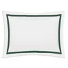 Matouk Lowell Neck Roll Pillow Cover In White